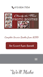 Mobile Screenshot of clearlythebestphotobooths.com